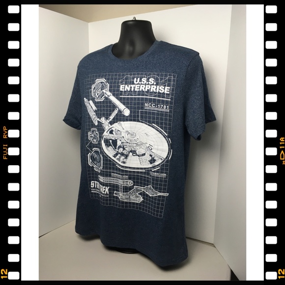 New~T-Shirt~Star~Trek~NCC-1701~Enterprise~ - Picture 4 of 5